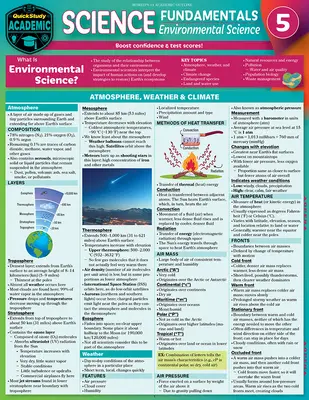 Science Fundamentals 5 - Environmental Science: Gyorstalpaló laminált referencia és tanulási útmutató - Science Fundamentals 5 - Environmental Science: Quickstudy Laminated Reference & Study Guide