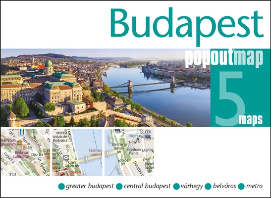 Budapest Popout térkép - Budapest Popout Map