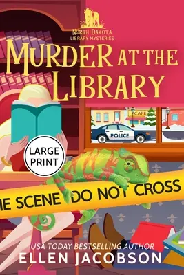 Gyilkosság a könyvtárban: Nagyméretű nyomtatott kiadás - Murder at the Library: Large Print Edition