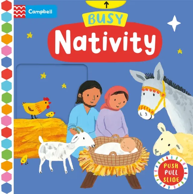 Busy Nativity - A Push, Pull, Slide Book - a tökéletes karácsonyi ajándék! - Busy Nativity - A Push, Pull, Slide Book - the Perfect Christmas Gift!