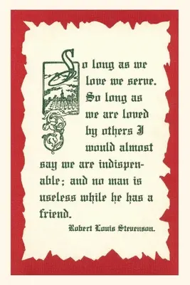 Vintage Journal Amíg szeretünk, addig szolgálunk - Vintage Journal So Long as We Love, We Serve