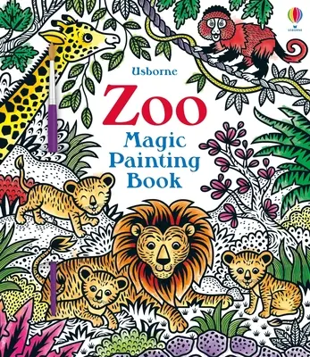 Állatkerti varázslatos festőkönyv - Zoo Magic Painting Book