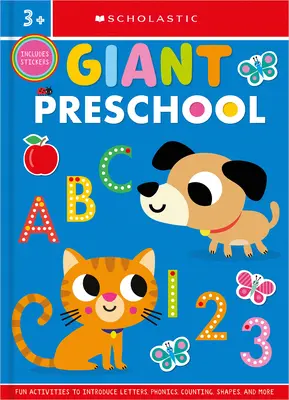 Óriás óvodai munkafüzet: Scholastic Early Learners (Munkafüzet) - Giant Preschool Workbook: Scholastic Early Learners (Workbook)