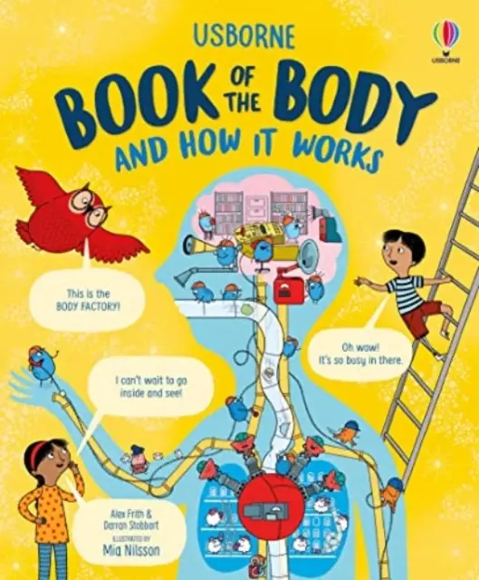 Usborne Könyv a testről és működéséről - Usborne Book of the Body and How it Works