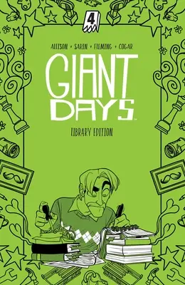 Giant Days könyvtári kiadás 4. kötet - Giant Days Library Edition Vol. 4