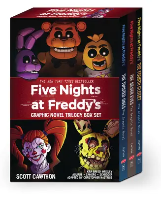 Five Nights at Freddy's Graphic Novel Trilogy Box Set (Öt éjszaka Freddyéknél grafikus regénytrilógia) - Five Nights at Freddy's Graphic Novel Trilogy Box Set