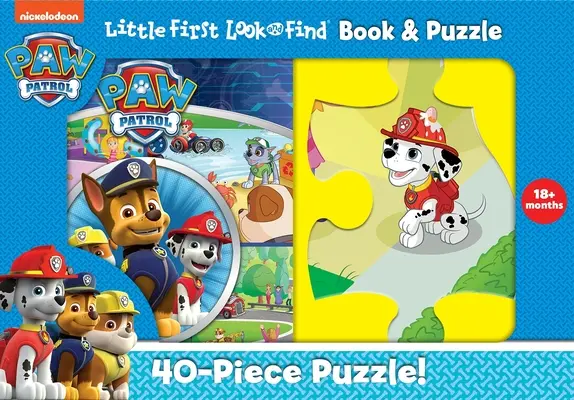 Nickelodeon Mancs őrjárat: Puzzle: Little First Look and Find Book & Puzzle - Nickelodeon Paw Patrol: Little First Look and Find Book & Puzzle