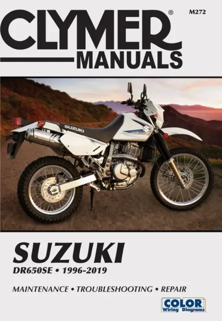 Suzuki Dr650se Clymer kézikönyv: 1996 - 2019: Karbantartás * Hibaelhárítás * Javítás - Suzuki Dr650se Clymer Manual: 1996 - 2019: Maintenance * Troubleshooting * Repair