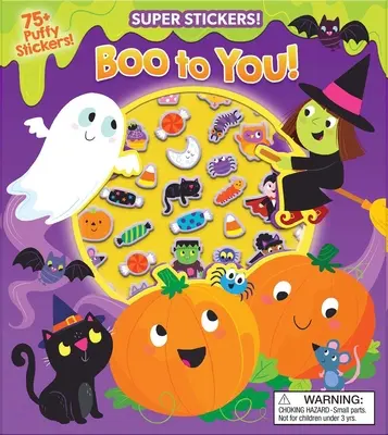 Boo to You! Halloween szuper matricák! - Boo to You! Halloween Super Stickers!