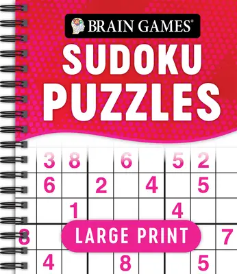 Agyjátékok - Nagyméretű Sudoku rejtvények (Swoosh) - Brain Games - Large Print Sudoku Puzzles (Swoosh)