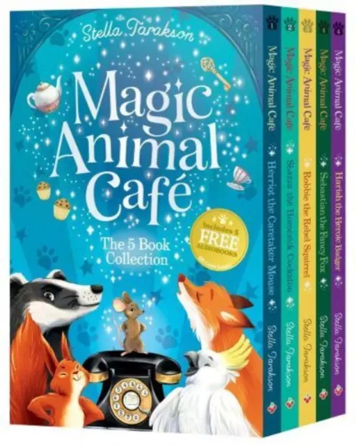 Magic Animal Cafe 5 könyvből álló dobozos készlet - Magic Animal Cafe 5 Book Box Set