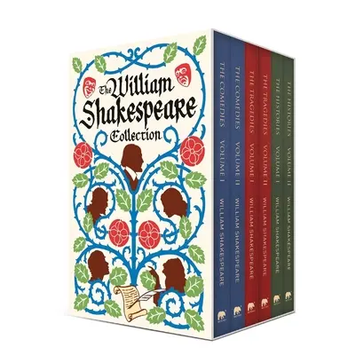 A William Shakespeare-gyűjtemény: Shakespeare Shakespeare: Deluxe 6 kötetes keményfedeles dobozos készlet - The William Shakespeare Collection: Deluxe 6-Book Hardcover Boxed Set