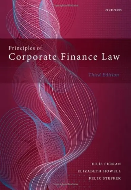 A vállalati pénzügyi jog alapelvei - Principles of Corporate Finance Law