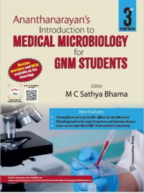 Ananthanarayan's Introduction to Medical Microbiology for Gnm Students (Bevezetés az orvosi mikrobiológiába Gnm hallgatók számára) - Ananthanarayan's Introduction to Medical Microbiology for Gnm Students