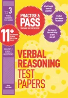 Practise & Pass 11+ Level Three: Verbális érvelés Gyakorló tesztlapok - Practise & Pass 11+ Level Three: Verbal reasoning Practice Test Papers