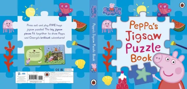 Peppa Malac: Peppa kirakóskönyve - Peppa Pig: Peppa's Jigsaw Puzzle Book