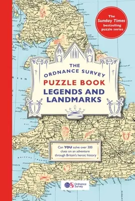 Az Ordnance Survey rejtvénykönyv: Legends and Landmarks - The Ordnance Survey Puzzle Book: Legends and Landmarks