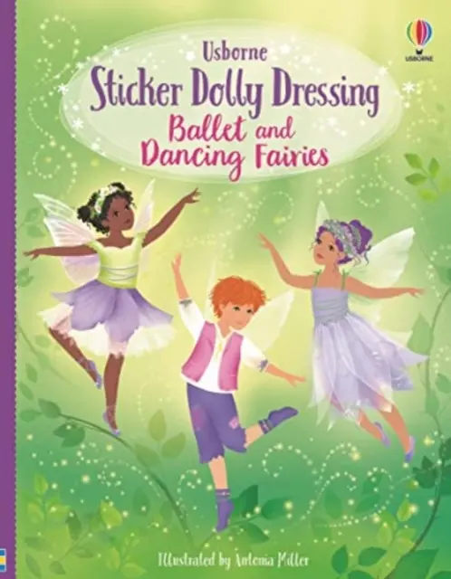 Matrica Dolly Dressing balett és táncoló tündérek - Sticker Dolly Dressing Ballet and Dancing Fairies