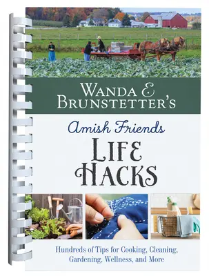 Wanda E. Brunstetter Amish Friends Life Hacks: Főzési, takarítási, kertészeti, wellness és egyéb tippek százai - Wanda E. Brunstetter's Amish Friends Life Hacks: Hundreds of Tips for Cooking, Cleaning, Gardening, Wellness, and More