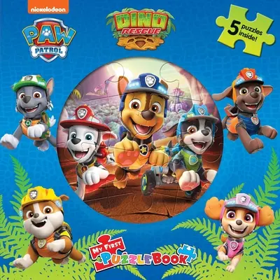 Mancs őrjárat Dínómentő az első kirakóskönyvem - Paw Patrol Dino Rescue My First Puzzle Book