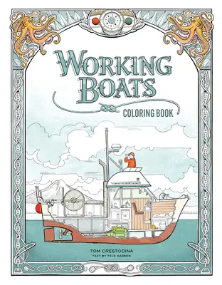 Működő hajók színezőkönyv - Working Boats Coloring Book
