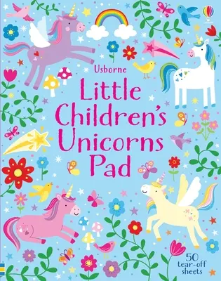 Kisgyermekek egyszarvúak pad - Little Children's Unicorns Pad