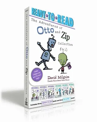 The Adventures of Otto and Zip Collection (The Adventures of Otto and Zip Collection) (Boxed Set): Lásd Zip Zap; Puff! egy bot!; Gyere be, Zip!; Lásd Pip Flap; Vigyázz! egy vihar!; Ottónak - The Adventures of Otto and Zip Collection (Boxed Set): See Zip Zap; Poof! a Bot!; Come In, Zip!; See Pip Flap; Look Out! a Storm!; For Otto