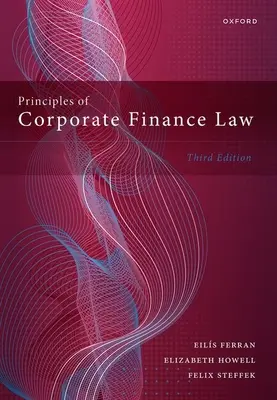 A vállalati pénzügyi jog alapelvei - Principles of Corporate Finance Law