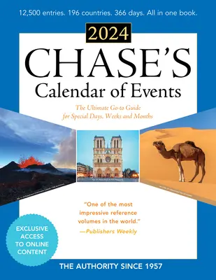 Chase eseménynaptára 2024: A különleges napok, hetek és hónapok végső útikalauza - Chase's Calendar of Events 2024: The Ultimate Go-To Guide for Special Days, Weeks and Months