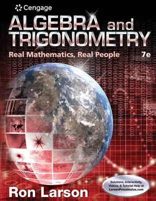 Algebra és trigonometria: Valódi matematika, valódi emberek - Algebra and Trigonometry: Real Mathematics, Real People