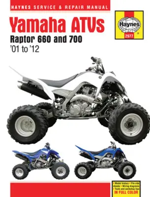 Yamaha Atvs Raptor 660 és 700: '01-től '12-ig - Yamaha Atvs Raptor 660 and 700: '01 to '12