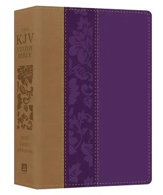 A KJV Tanulmányi Biblia - Nagyméretű [lila virágos] - The KJV Study Bible - Large Print [violet Floret]