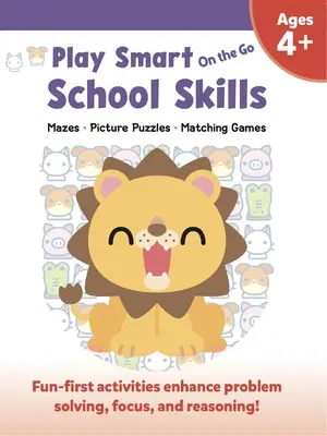 Play Smart on the Go Iskolai készségek 4+: Labirintusok, képrejtvények, párosító játékok - Play Smart on the Go School Skills 4+: Mazes, Picture Puzzles, Matching Games