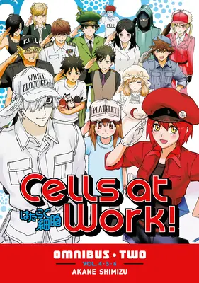 Sejtek a munkahelyen! Omnibusz 2 (4-6. kötet) - Cells at Work! Omnibus 2 (Vols. 4-6)