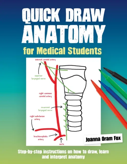 Quick Draw Anatomy for Medical Students - Lépésről lépésre útmutató az anatómia rajzolásához, megtanulásához és értelmezéséhez - Quick Draw Anatomy for Medical Students - Step-by-step instructions on how to draw, learn and interpret anatomy