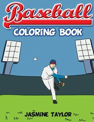 Baseball színező könyv - Baseball Coloring Book