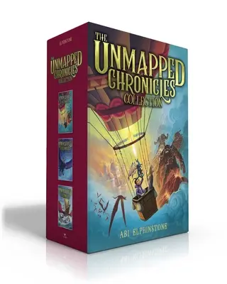 The Unmapped Chronicles Complete Collection (Boxed Set): Casper Tock és az örökké sötét szárnyak; A nyavalyás ikrek és a Főnix-tépő; Zeb Bolt és a - The Unmapped Chronicles Complete Collection (Boxed Set): Casper Tock and the Everdark Wings; The Bickery Twins and the Phoenix Tear; Zeb Bolt and the