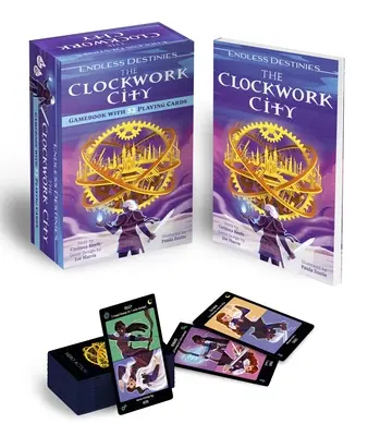 Végtelen sorsok: Az óraműves város: Interaktív könyv és kártyajáték - Endless Destinies: The Clockwork City: Interactive Book and Card Game