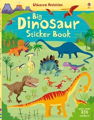 Nagy dinoszaurusz matricás könyv - Big Dinosaur Sticker Book