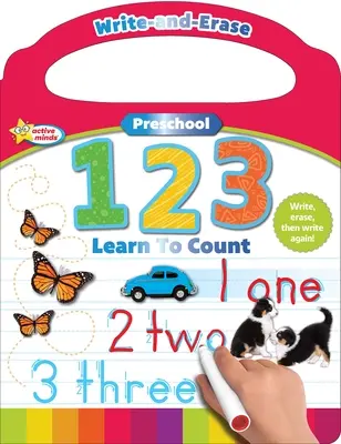 Active Minds Write-And-Erase Preschool 123: Tanulj meg számolni - Active Minds Write-And-Erase Preschool 123: Learn to Count