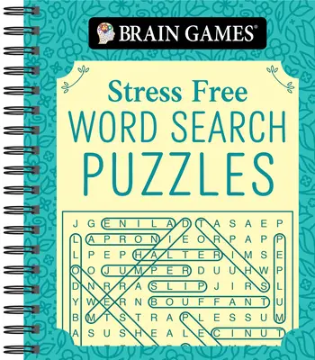 Brain Games - Stresszmentes: Word Search Puzzles (320 oldal) - Brain Games - Stress Free: Word Search Puzzles (320 Pages)