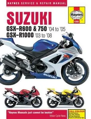 Suzuki Gsx-R600, 750 és 1000, '03-'06 - Suzuki Gsx-R600, 750 & 1000, '03-'06