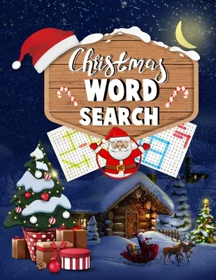 Christmas word search.: Easy Large Print Puzzle Book for Adults, Kids & Everyone for the 25 Days of Christmas.