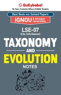 LSE-07 Taxonómia és evolúció - LSE-07 Taxonomy and Evolution