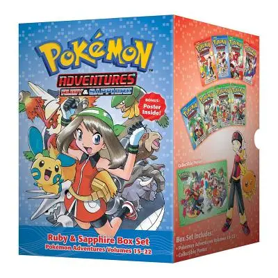 Pokmon Adventures Ruby & Sapphire Box Set: Tartalmazza a 15-22. kötetet - Pokmon Adventures Ruby & Sapphire Box Set: Includes Volumes 15-22