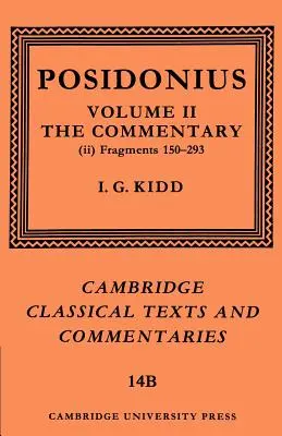 Posidonius: Töredékek: kötet, kommentár, 2. rész - Posidonius: Fragments: Volume 2, Commentary, Part 2