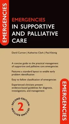 Vészhelyzetek a támogató és palliatív ellátásban - Emergencies in Supportive and Palliative Care