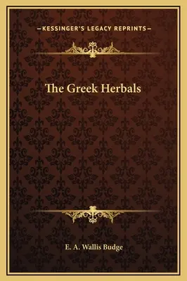 A görög gyógynövények - The Greek Herbals