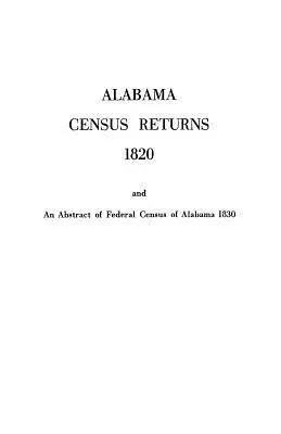 Alabama Census Returns 1820 - Genealógiai Kiadó - Alabama Census Returns 1820 - Genealogical Publishing