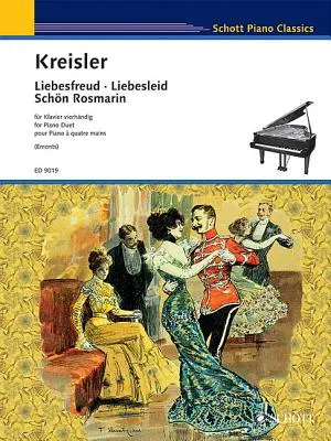 Liebesfreud * Liebeslied * Schon Rosmarin: Zongora duett - Liebesfreud * Liebeslied * Schon Rosmarin: Piano Duet